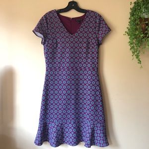 Banana Republic Ruffle Hem Dress